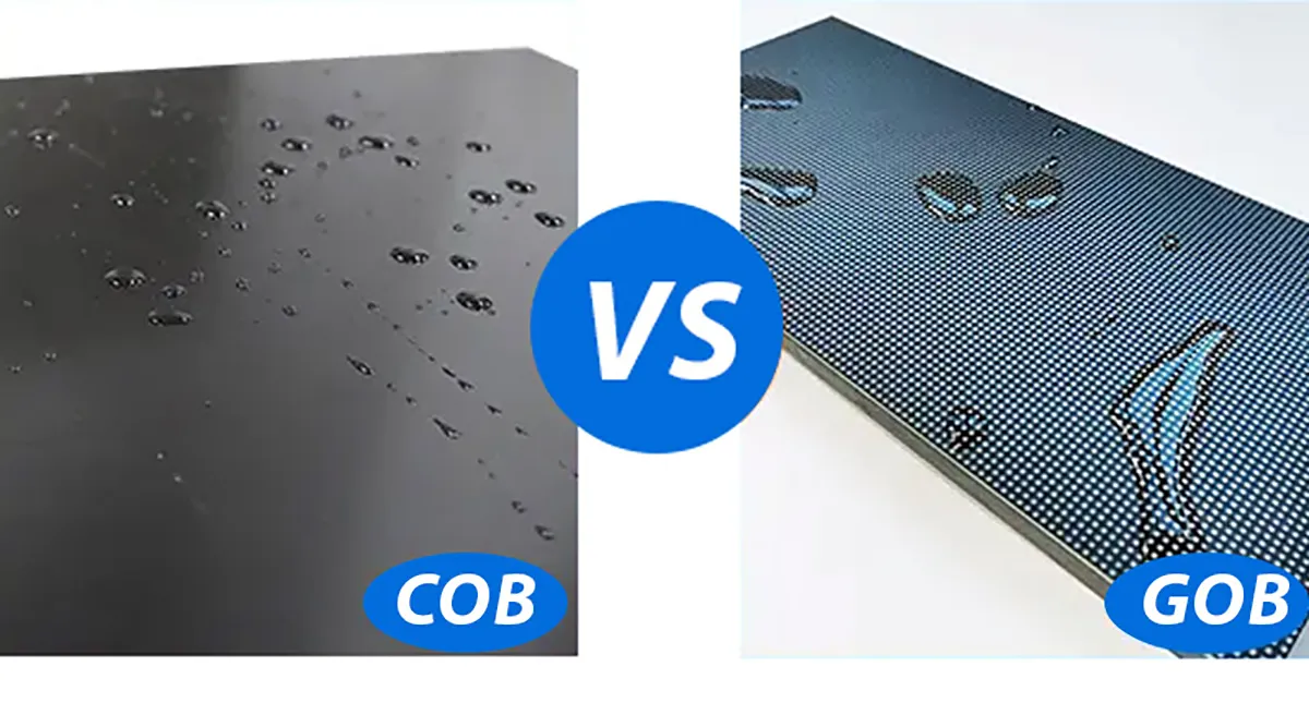 تفاوت بین فناوری‌های GOB و COB