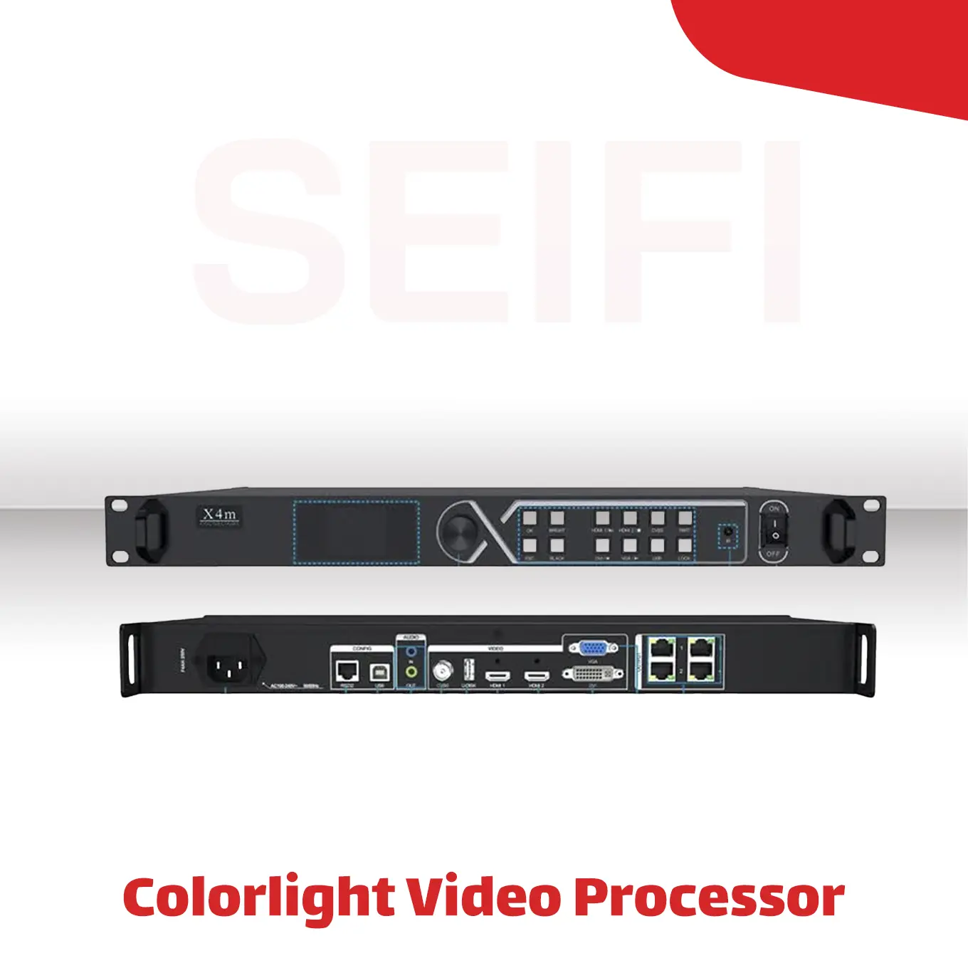ویدیو پروسسور مدل X4M برند Colorlight