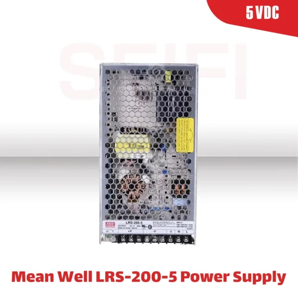 منبع تغذیه سوئیچینگ 5 ولت 40 آمپر مدل LRS-200-5