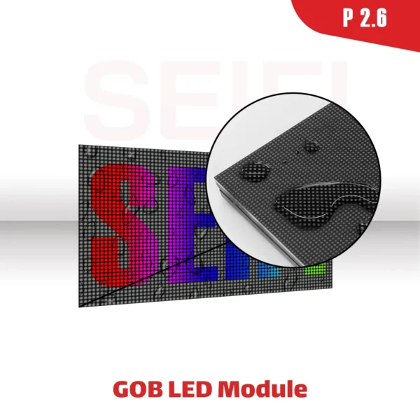 ماژول‌ P2.6 GOB ایندور