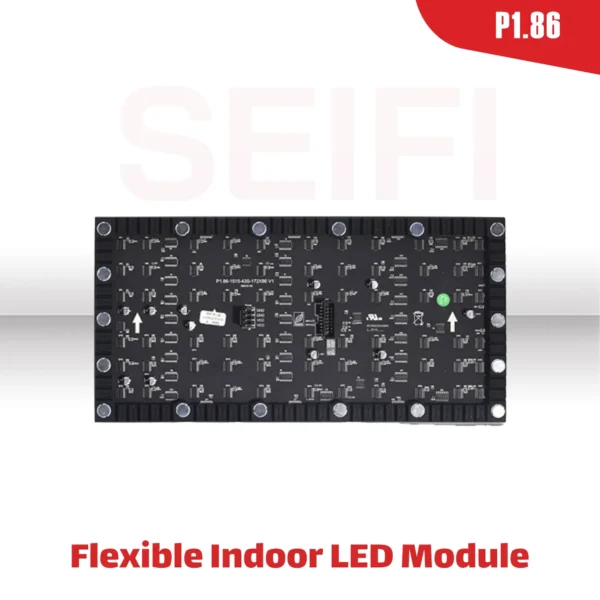 ماژول منعطف p1.86 ابعاد 16*32 سانتی متر