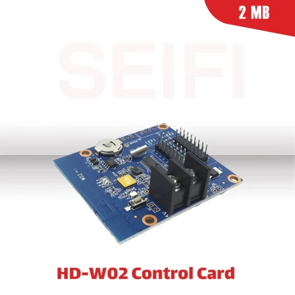 کارت کنترل دو ردیفه WIFI تابلوروان HD-W02